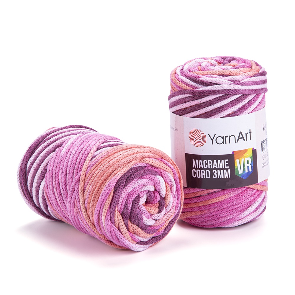 Пряжа YarnArt Macrame Cord 3mm VR 911