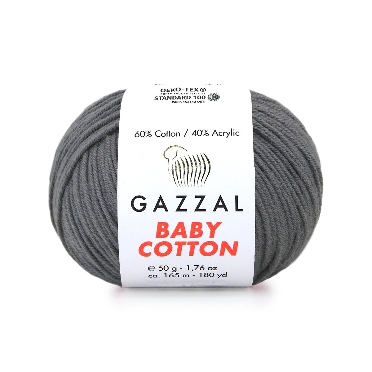 Пряжа Gazzal BabyCotton 3450