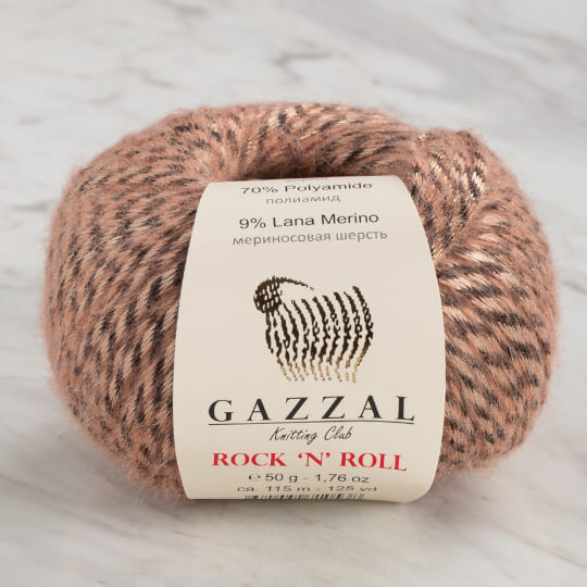 Пряжа Gazzal Rock'n'Roll 13955