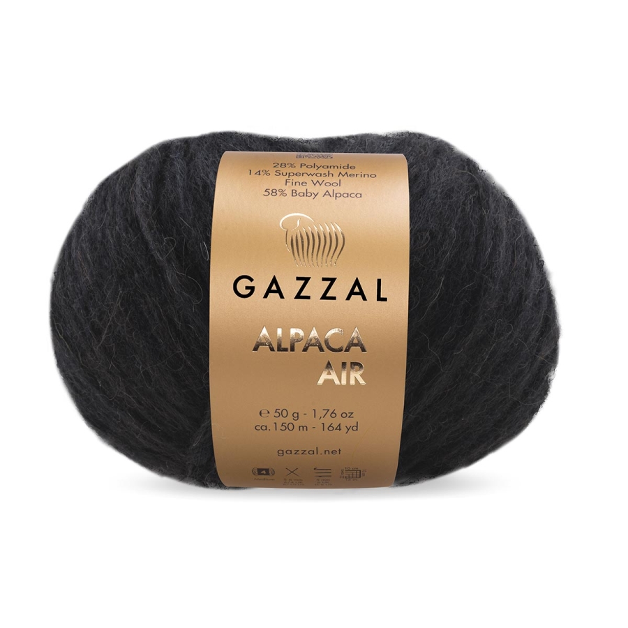 Пряжа Gazzal Alpaca Air 110