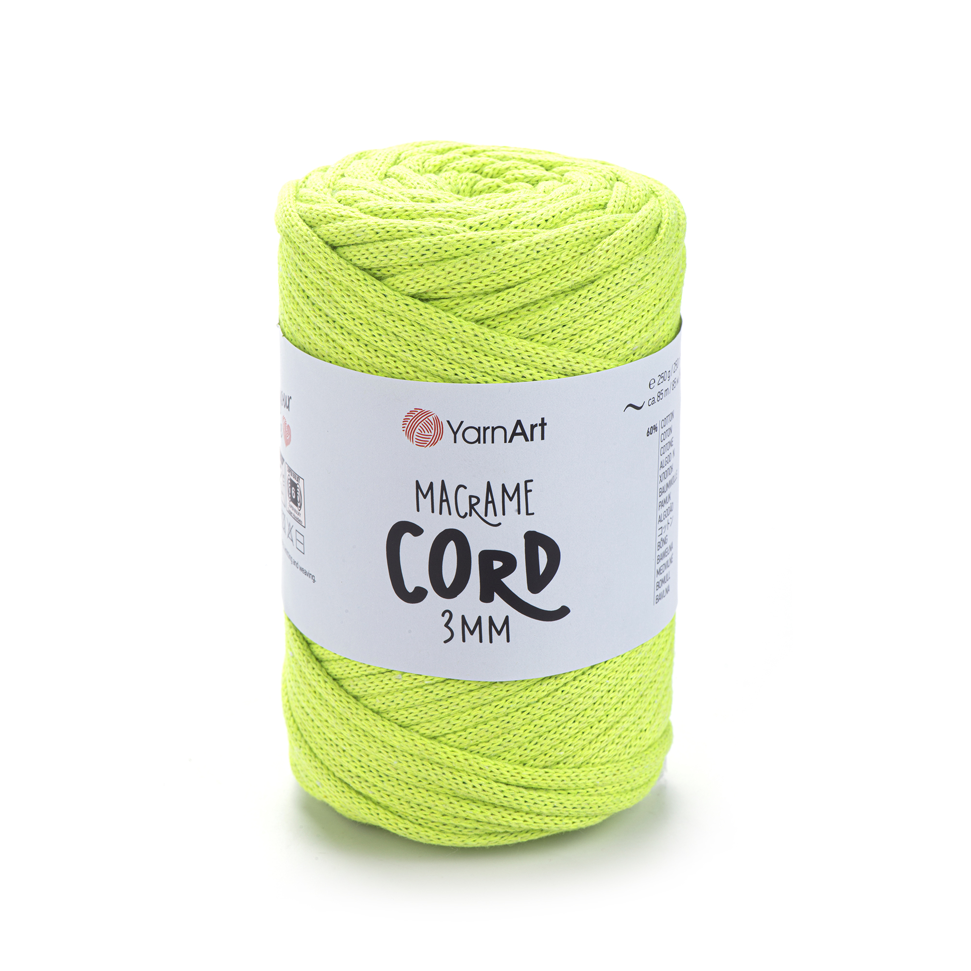 Пряжа YarnArt Macrame Cord 3mm 801