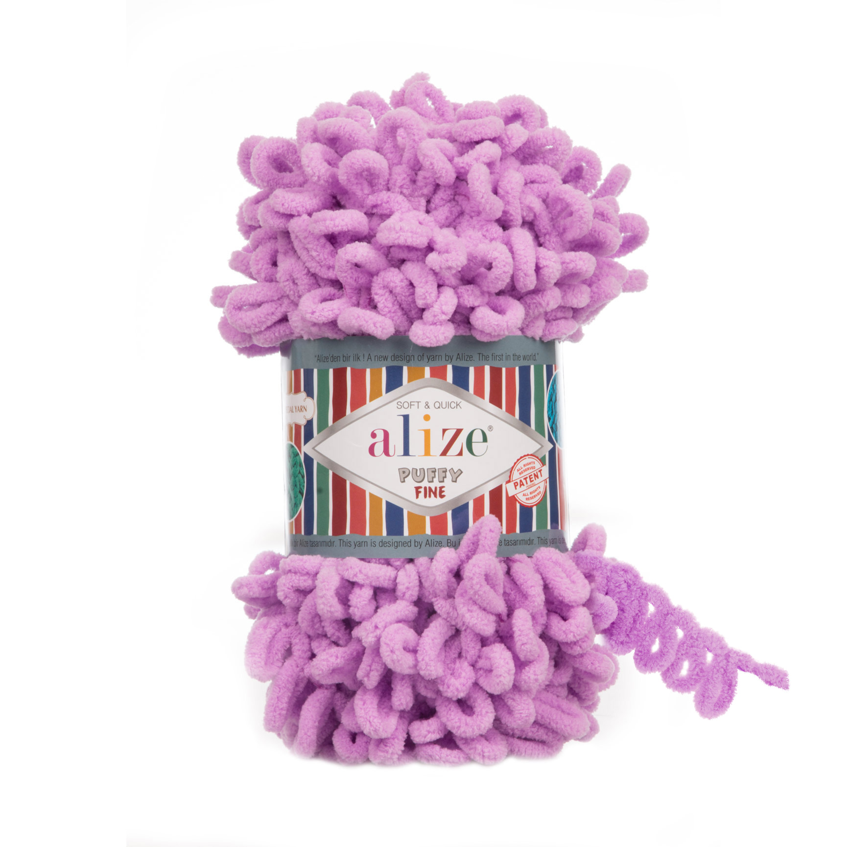 Пряжа Alize Puffy Fine 378
