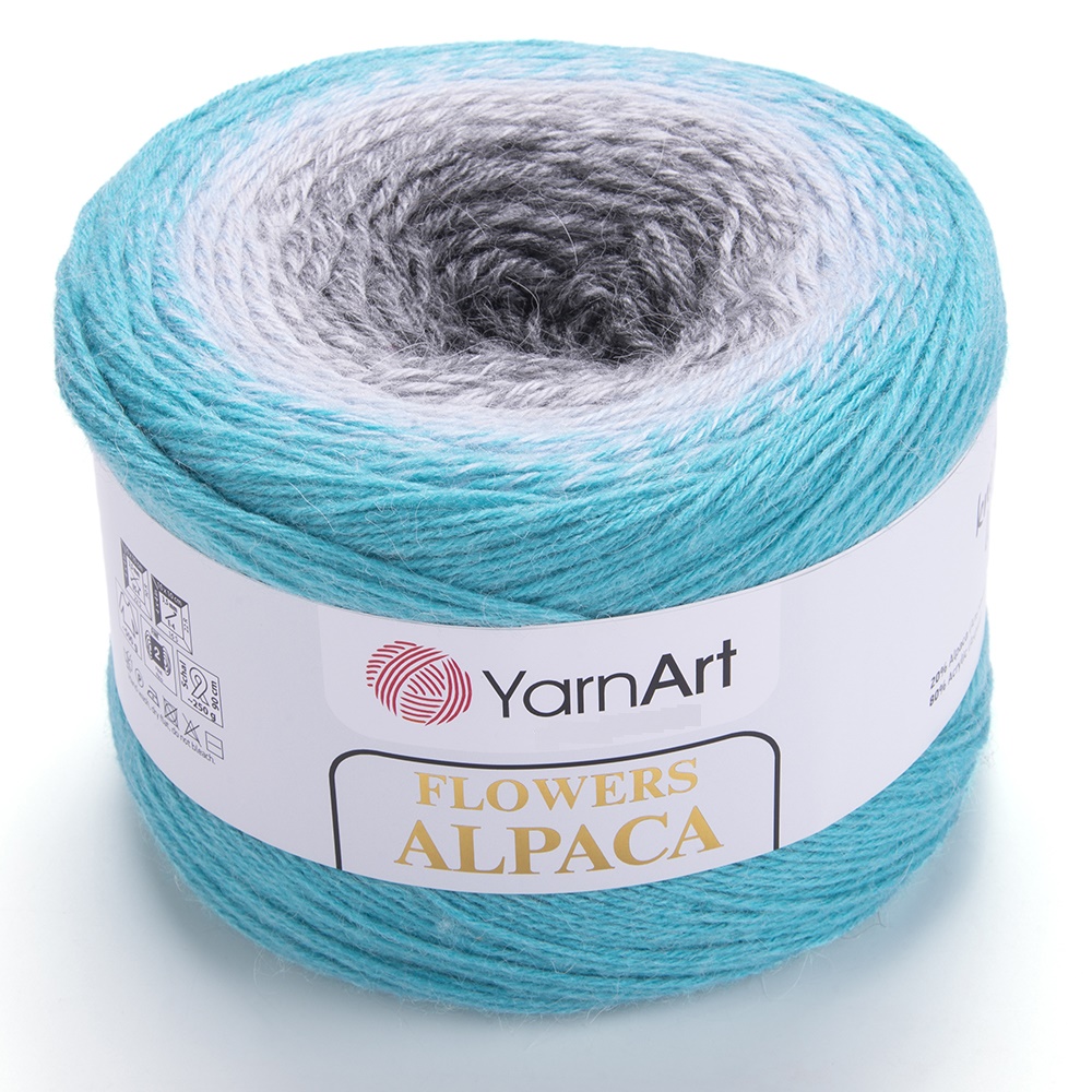 Пряжа YarnArt Flowers Alpaca 412