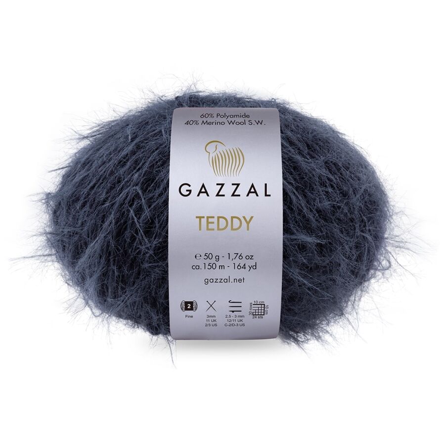 Пряжа Gazzal Teddy 6538