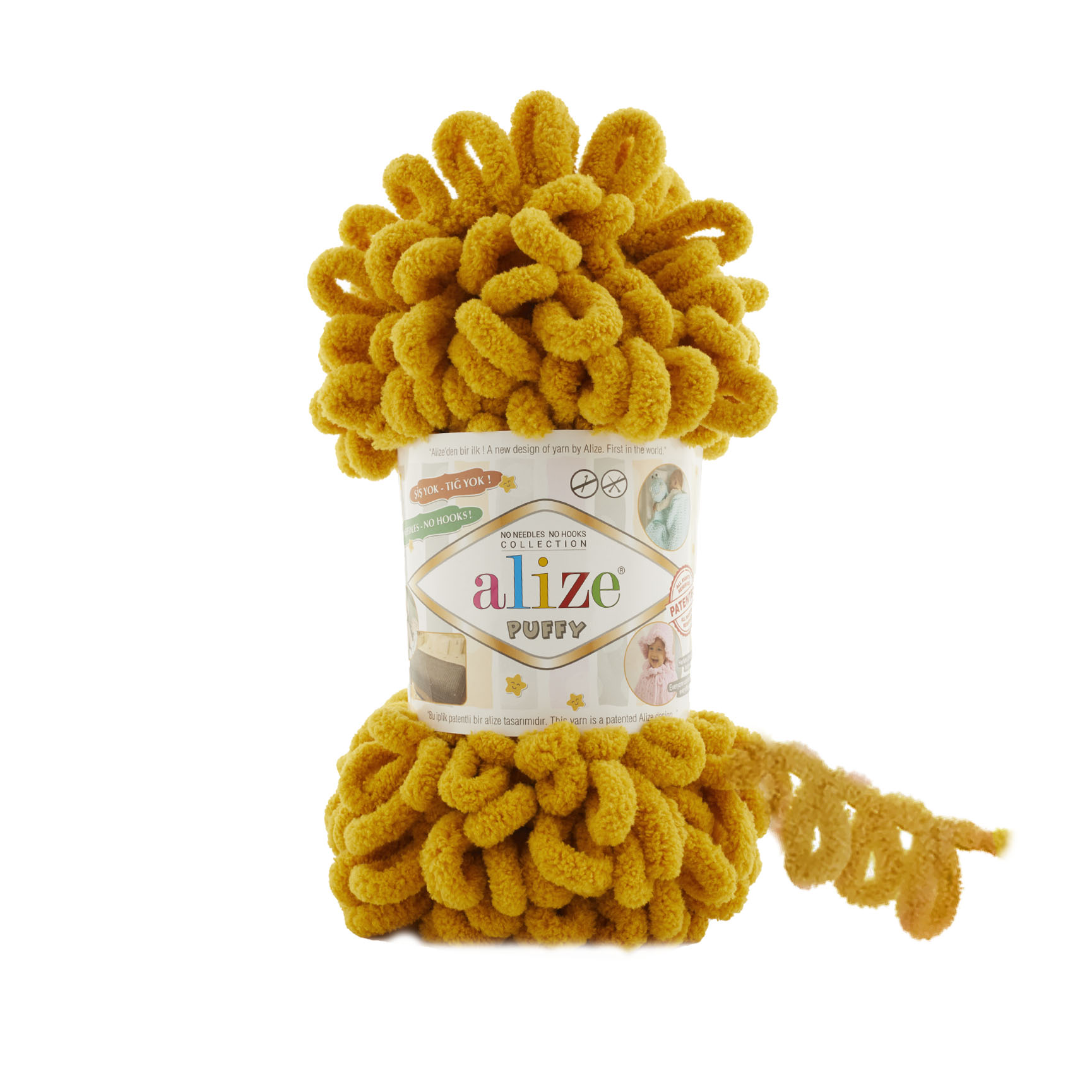Пряжа Alize Puffy 02