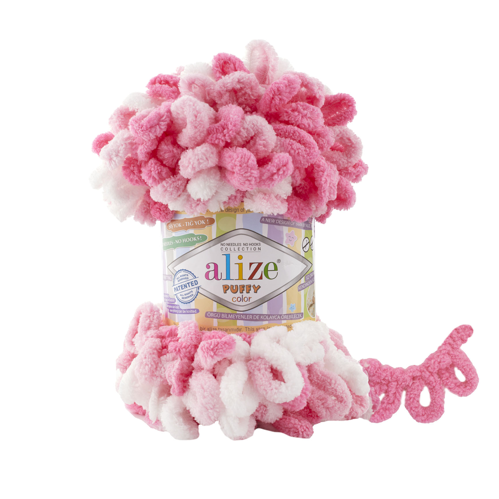 Пряжа Alize Puffy Color 6383