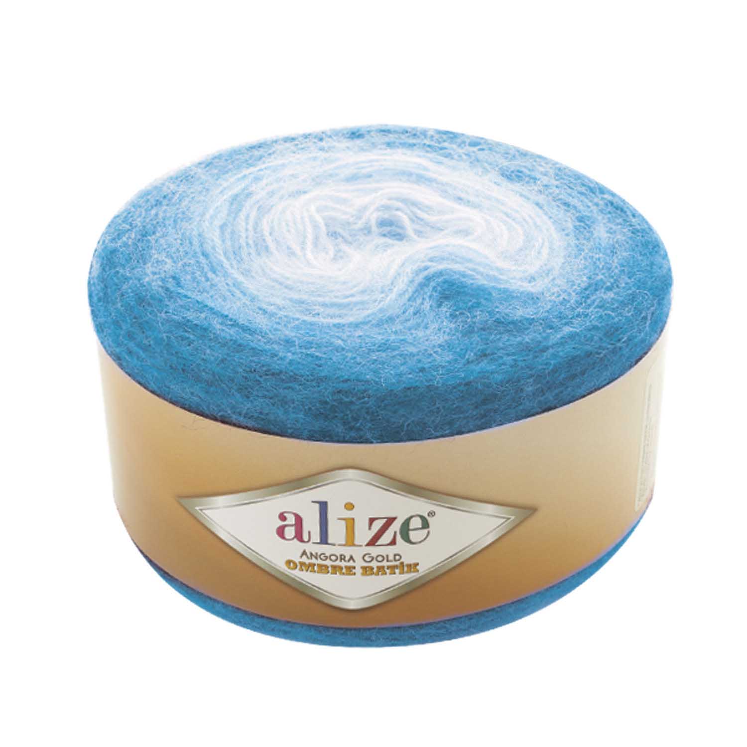 Пряжа Alize Angora Gold Ombre Batik 7245
