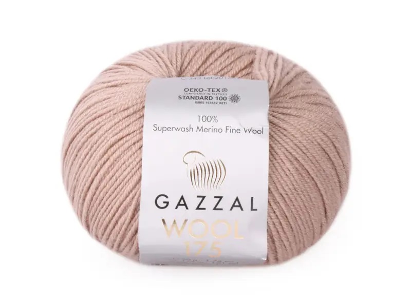 Пряжа Gazzal Wool 175 343