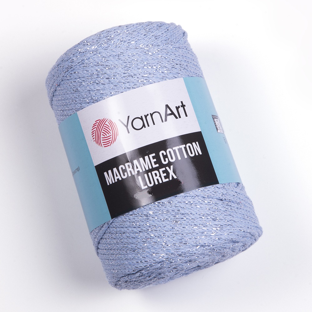 Пряжа YarnArt Macrame Cotton lurex 729