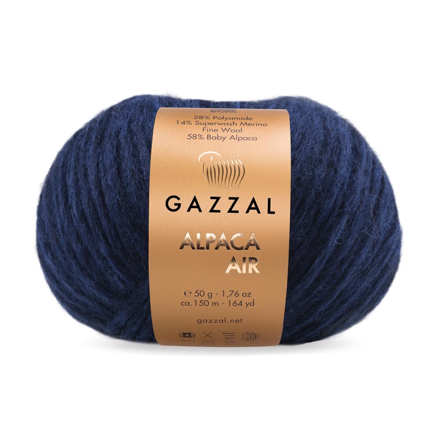 Пряжа Gazzal Alpaca Air 105