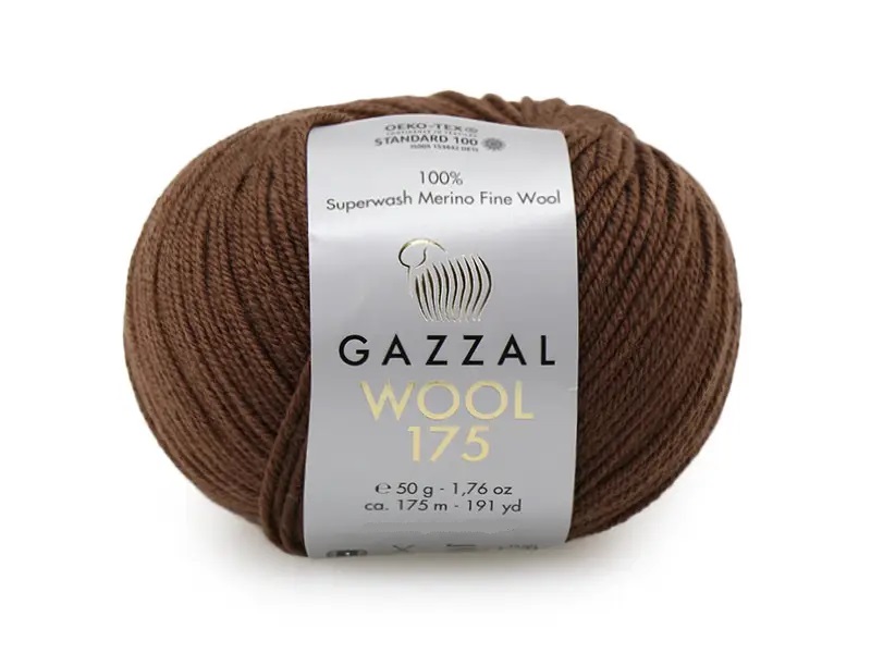 Пряжа Gazzal Wool 175 309