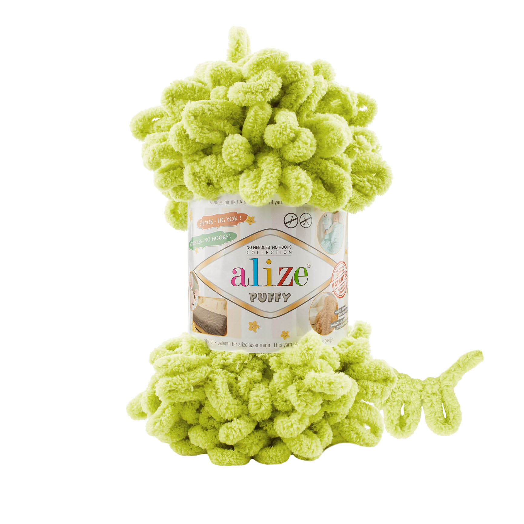 Пряжа Alize Puffy 855