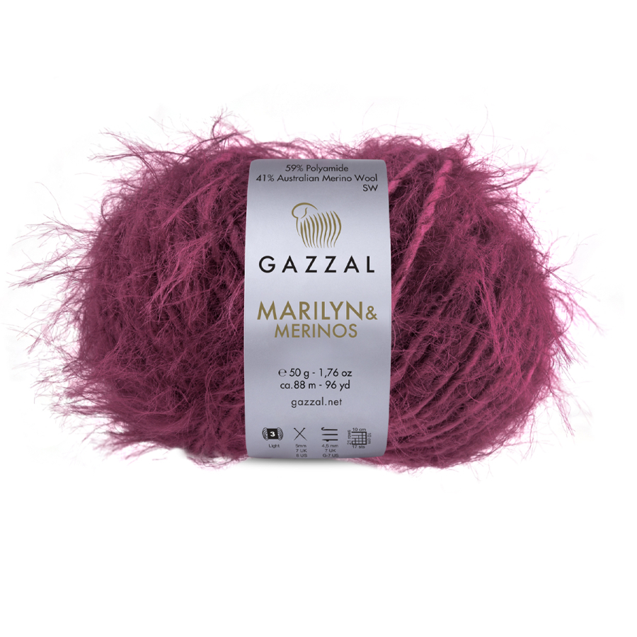 Пряжа Gazzal Marilyn&Merinos 8267