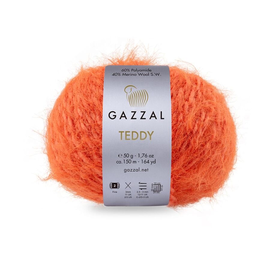 Пряжа Gazzal Teddy 6545
