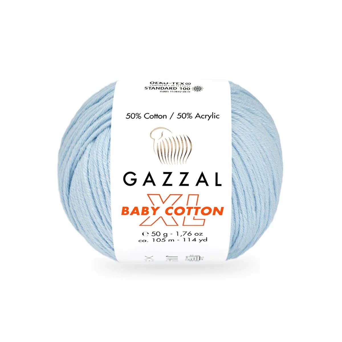 Пряжа Gazzal BabyCotton XL 3429