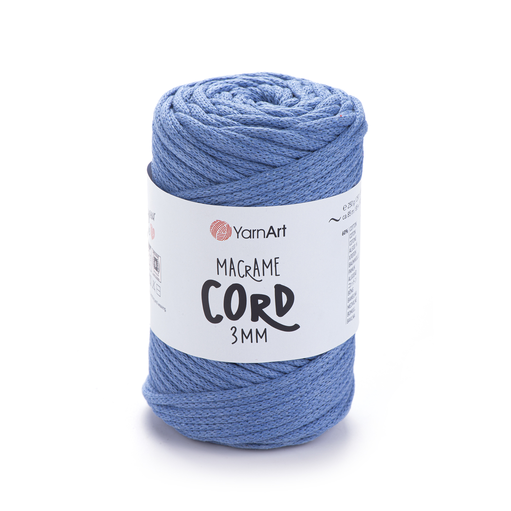 Пряжа YarnArt Macrame Cord 3mm 786