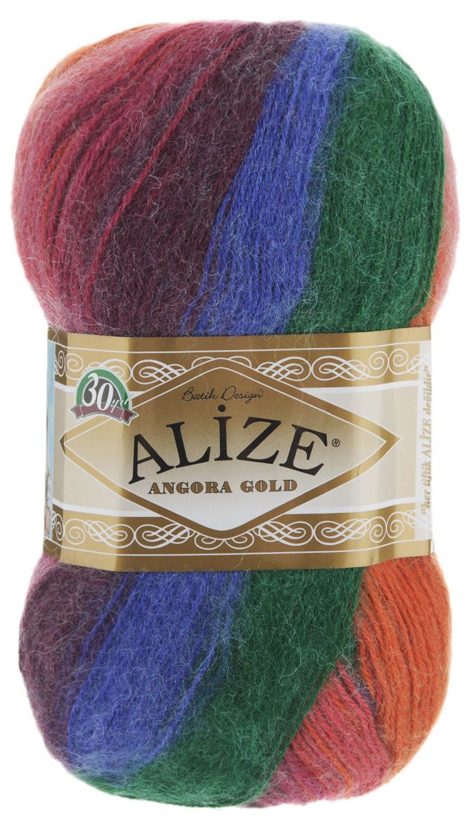 Пряжа Alize Angora Gold Batik 4343