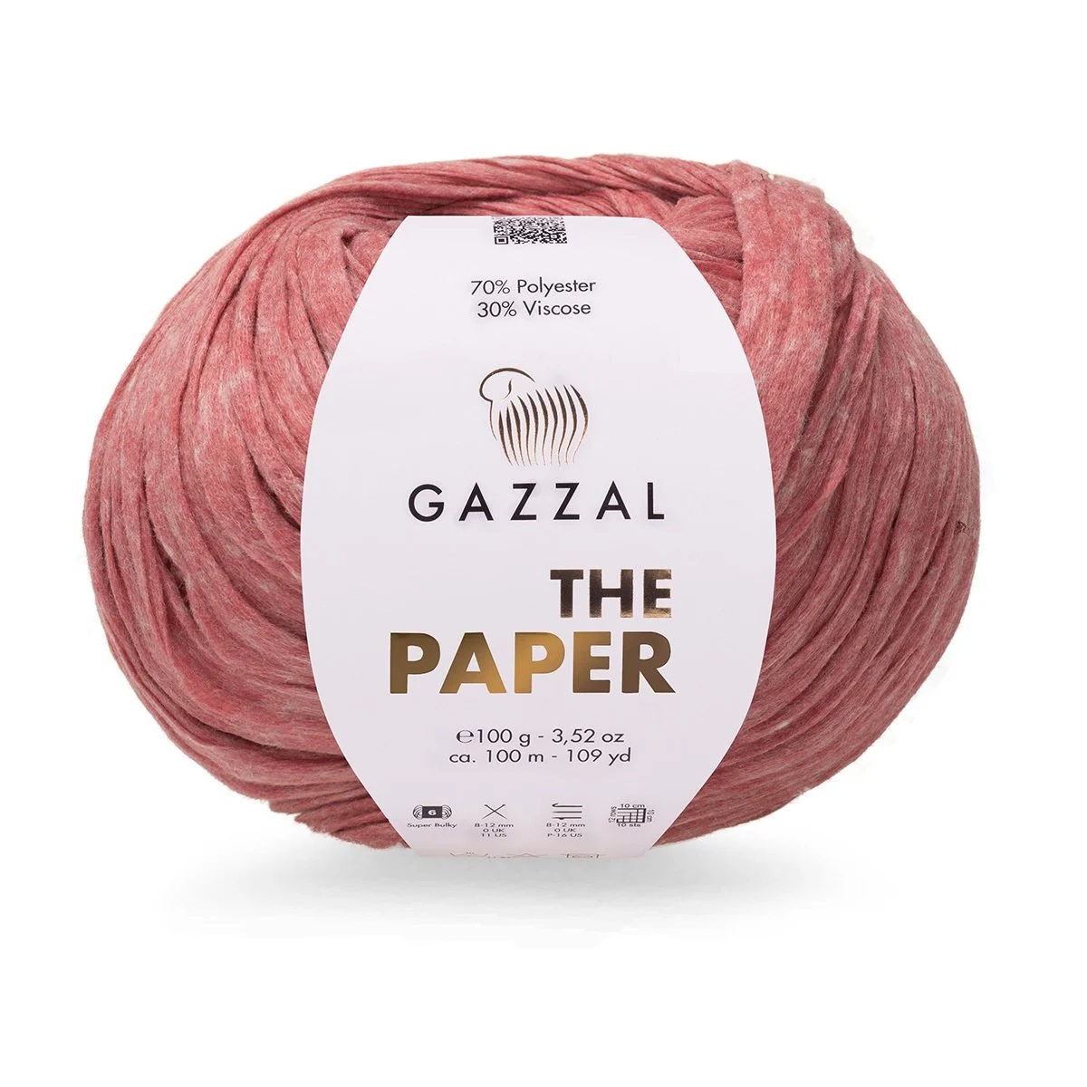 Пряжа Gazzal The Paper 3968