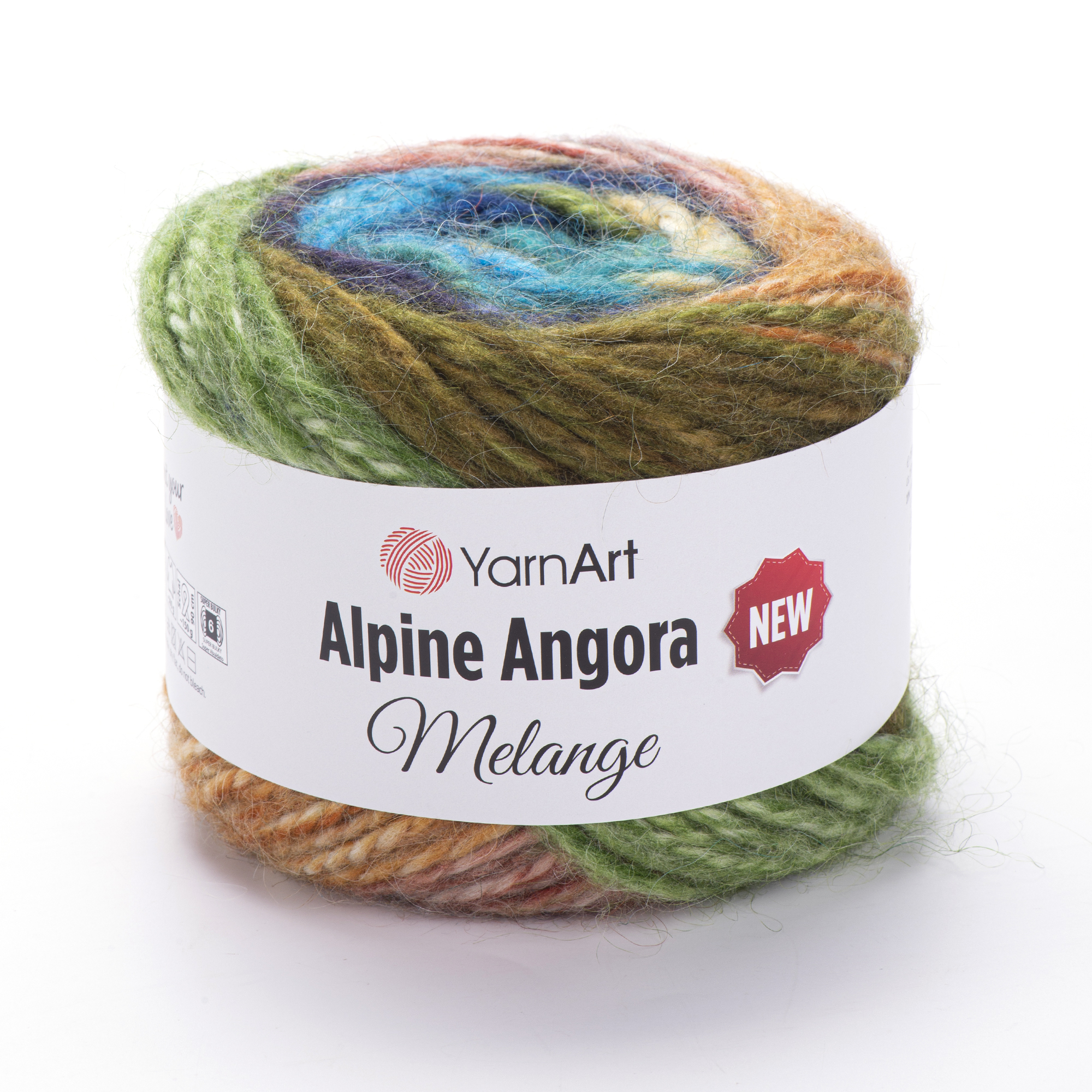 Пряжа YarnArt Alpine Angora Melange New 6404