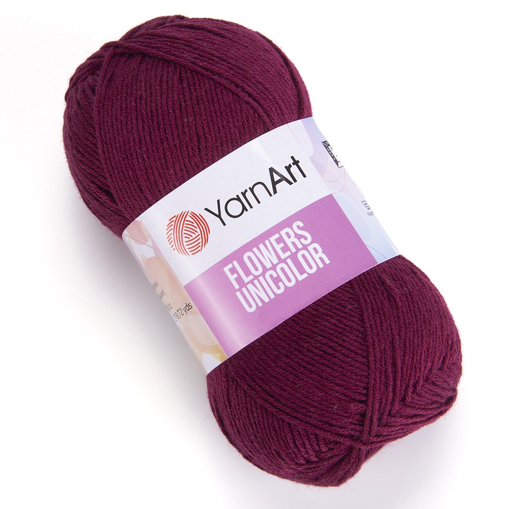Пряжа YarnArt Flowers Unicolor 765