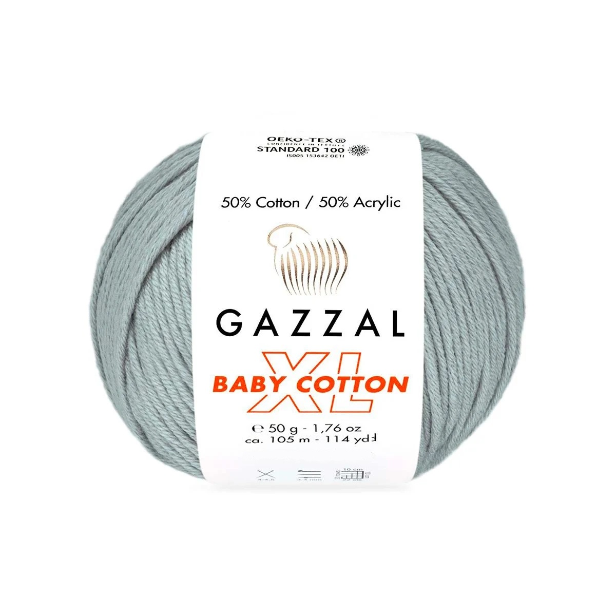 Пряжа Gazzal BabyCotton XL 3430