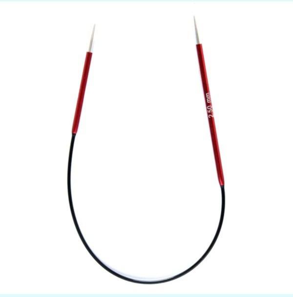 Спиці кругові 2.75мм 25см Zing KnitPro 47053