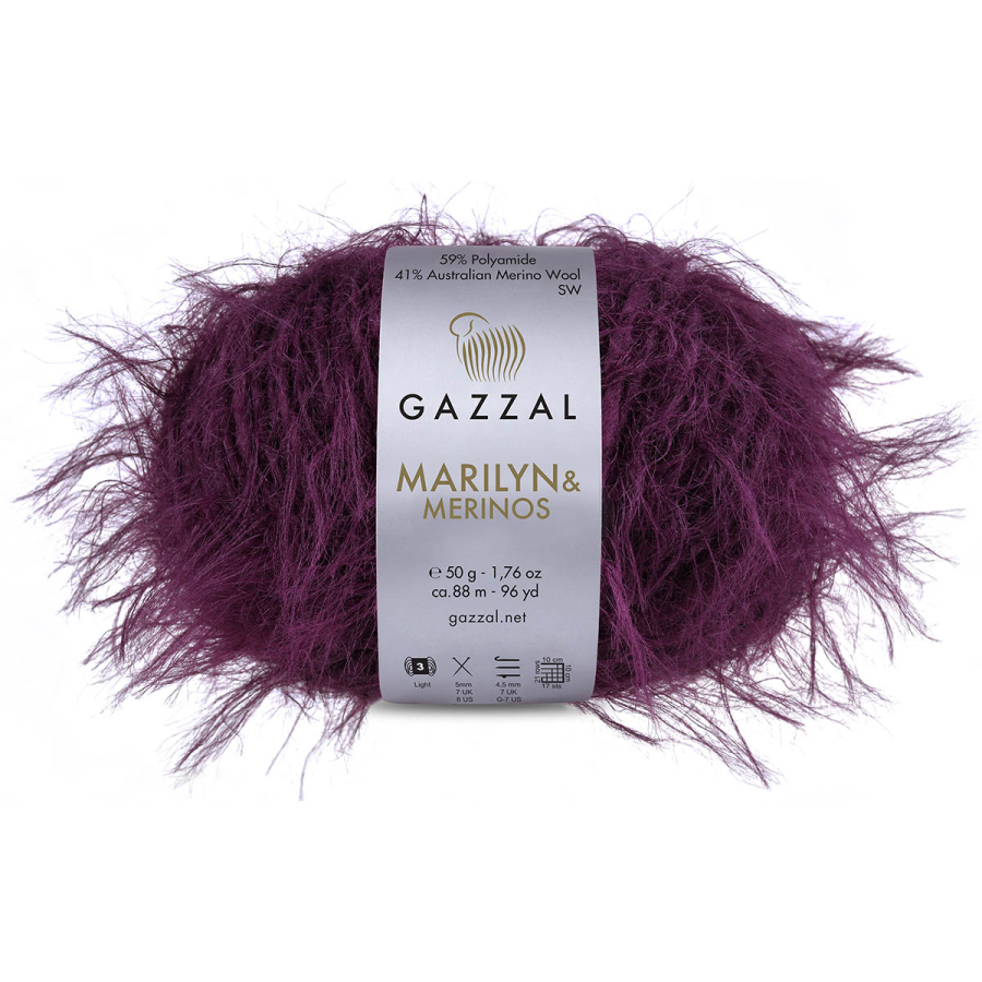 Пряжа Gazzal Marilyn&Merinos 8268