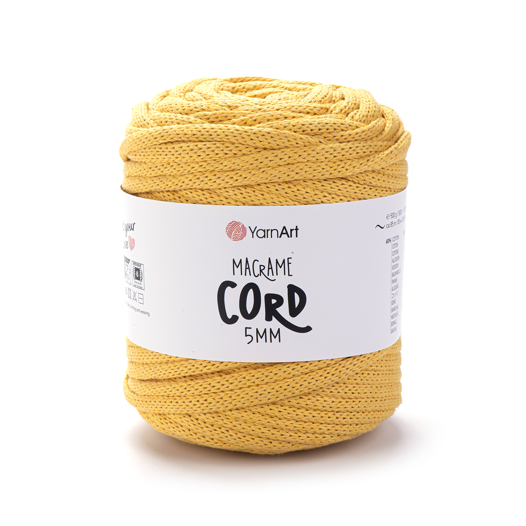 Пряжа YarnArt Macrame Cord 5mm 764