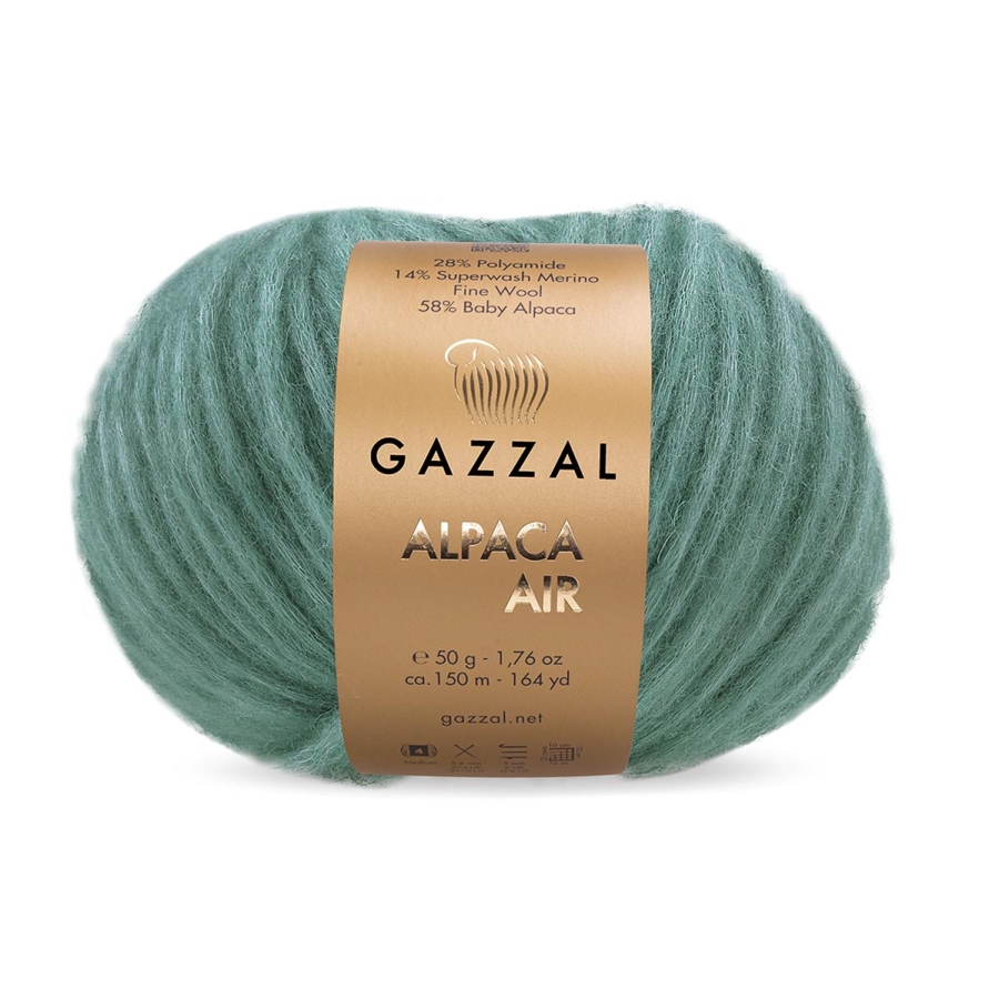 Пряжа Gazzal Alpaca Air 107