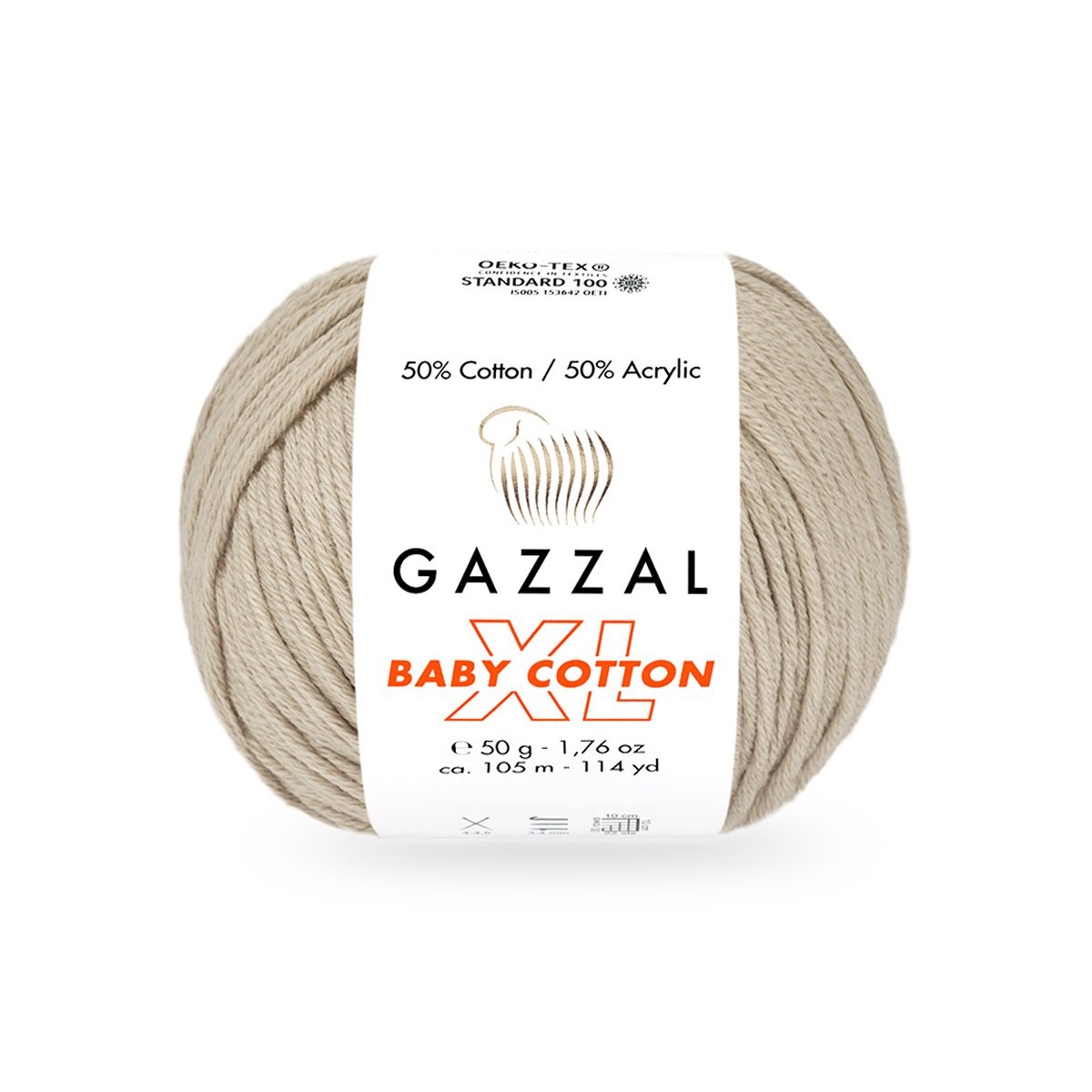 Пряжа Gazzal BabyCotton XL 3445