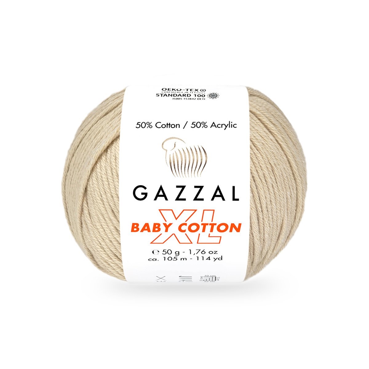 Пряжа Gazzal BabyCotton XL 3445