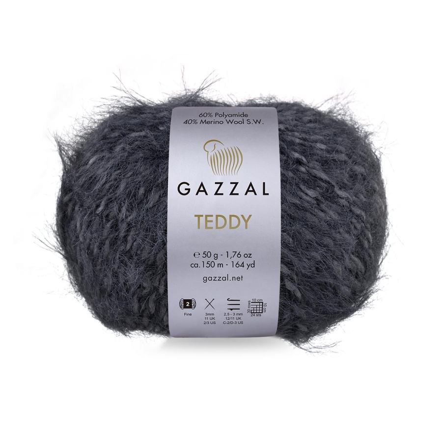 Пряжа Gazzal Teddy 6537
