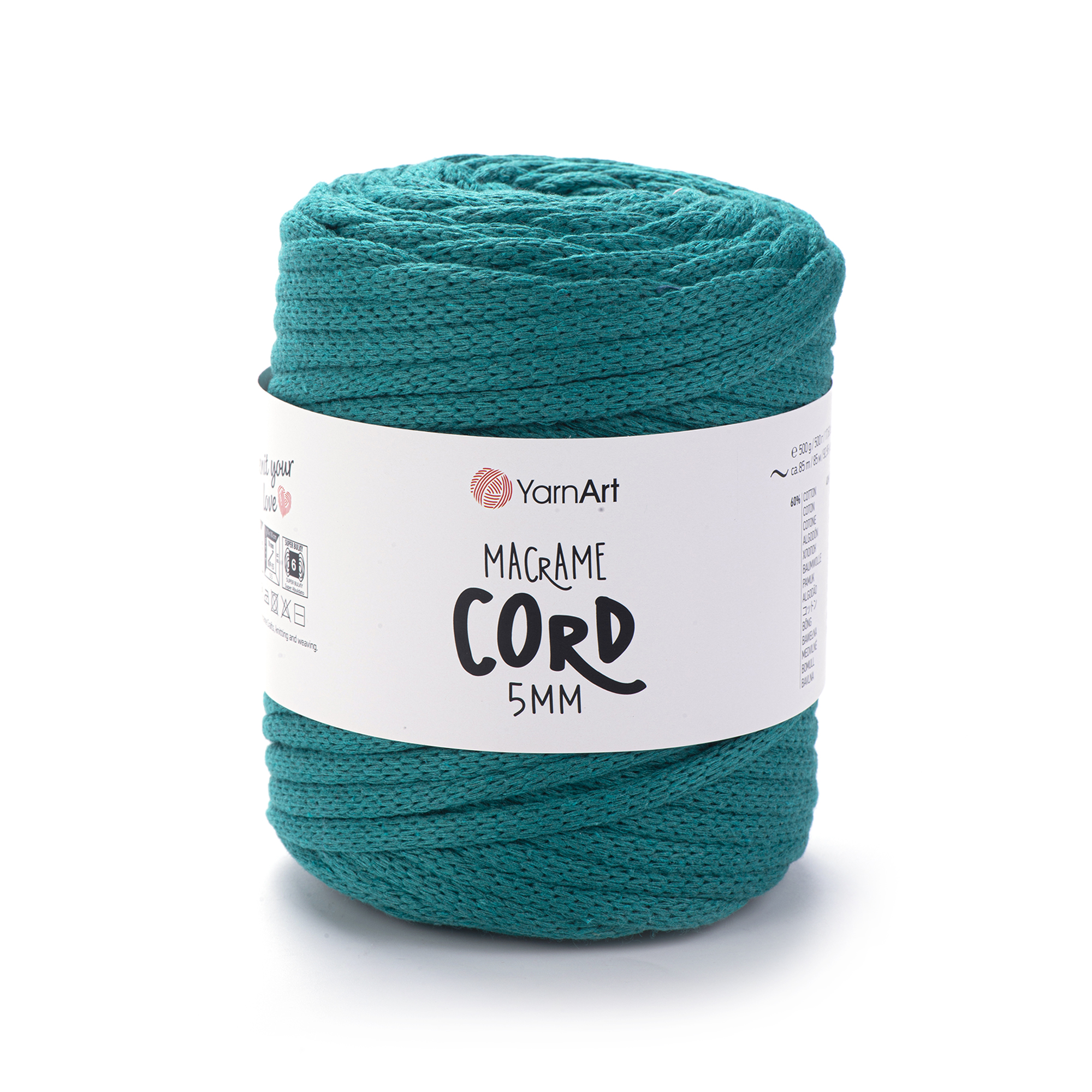 Пряжа YarnArt Macrame Cord 5mm 783