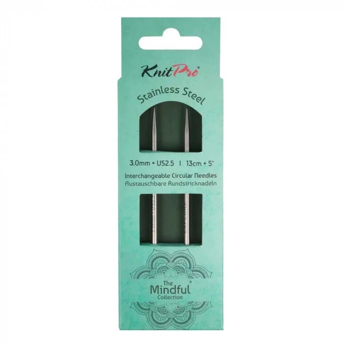 Спиці розбірні 3,0мм 13см Mindful Collection KnitPro 36151
