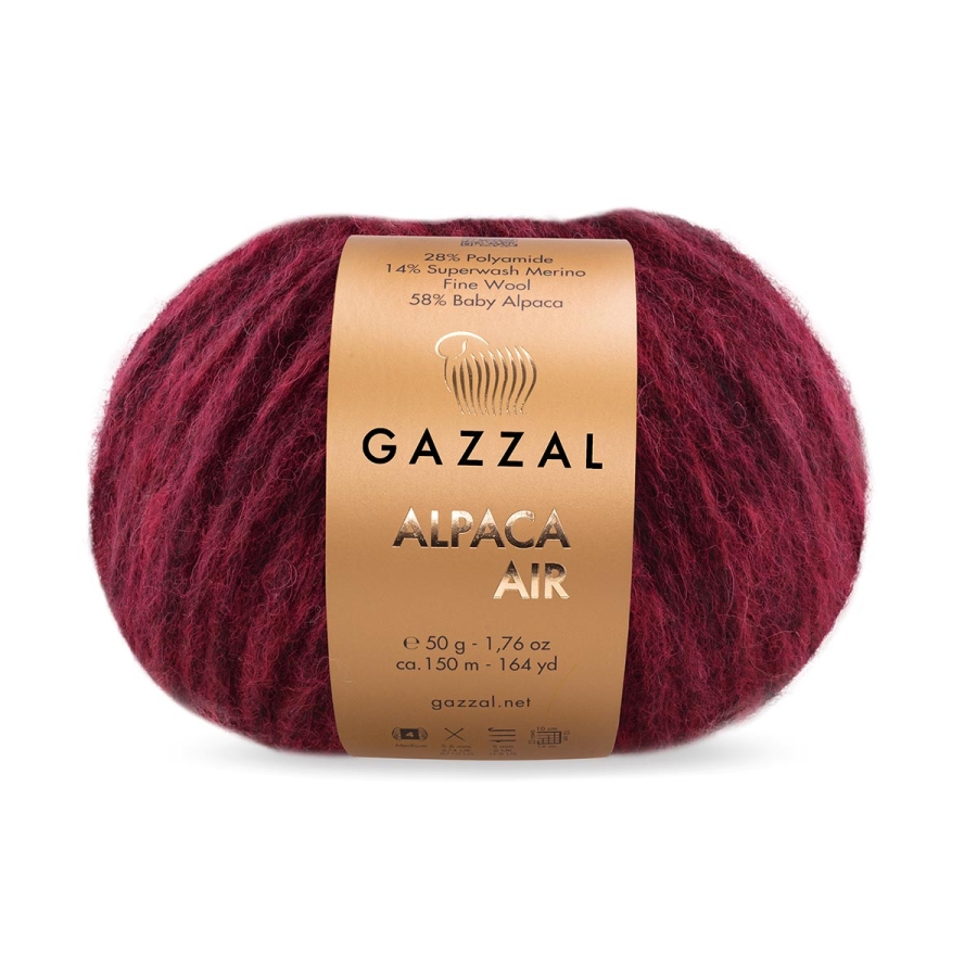 Пряжа Gazzal Alpaca Air 108