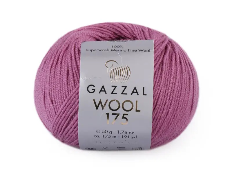 Пряжа Gazzal Wool 175 351
