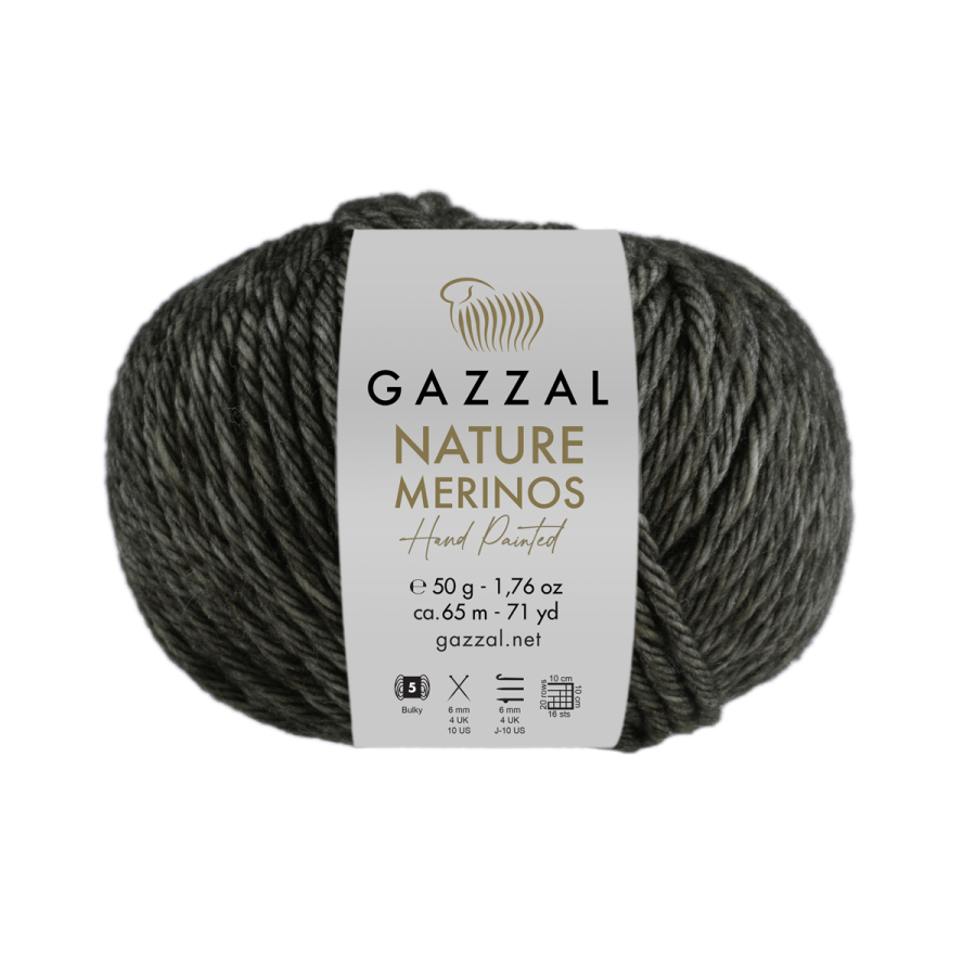 Пряжа Gazzal Nature Merinos 8319