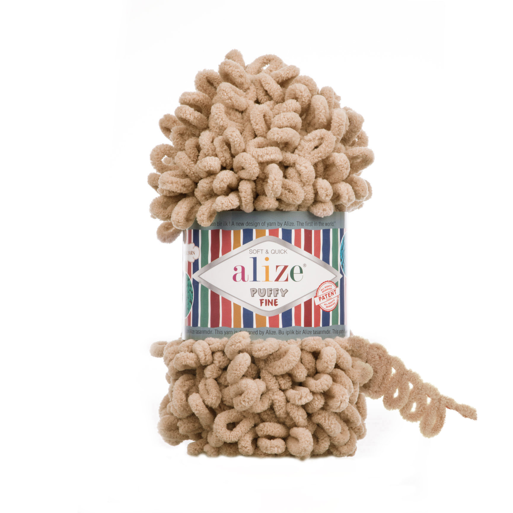 Пряжа Alize Puffy Fine 415