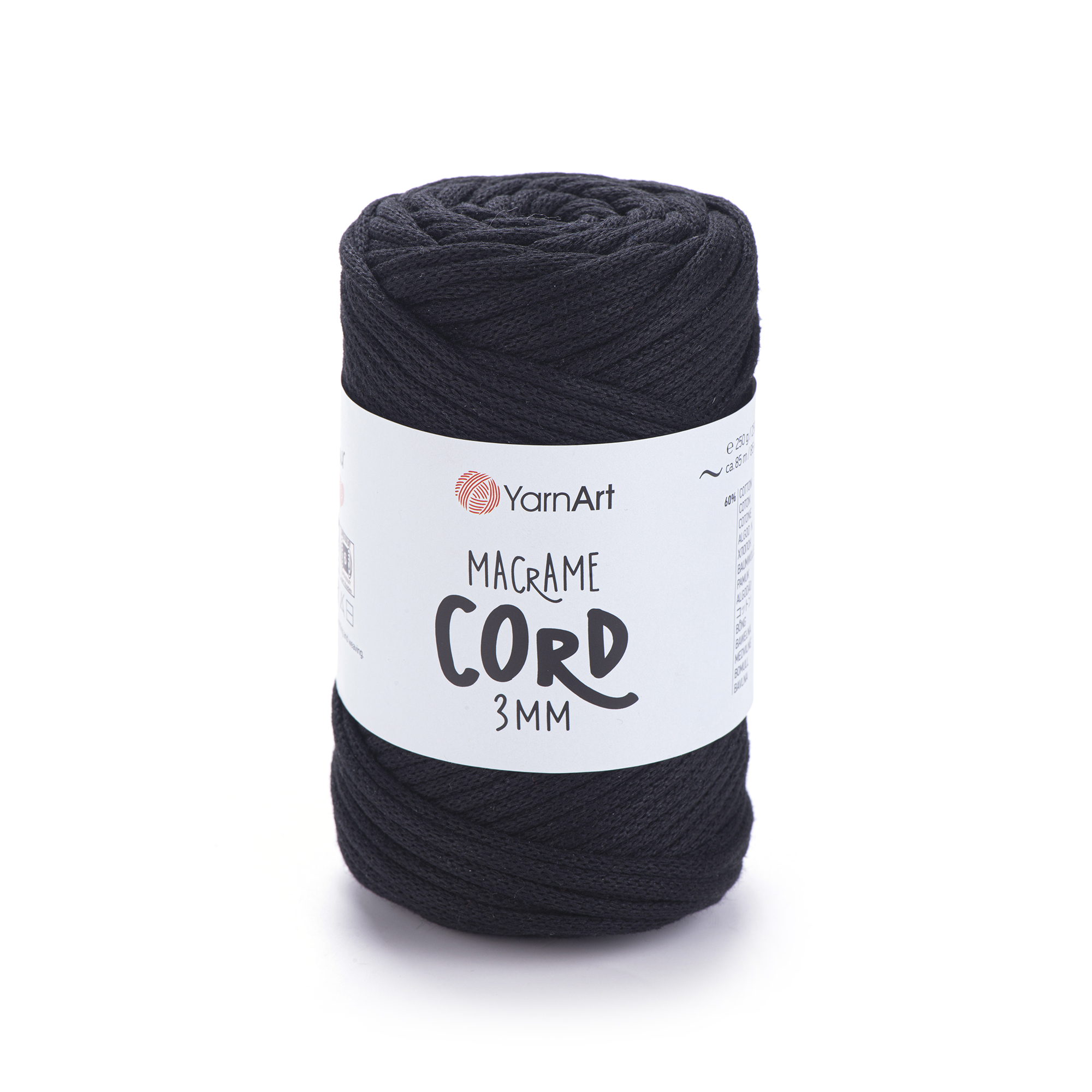 Пряжа YarnArt Macrame Cord 3mm 750