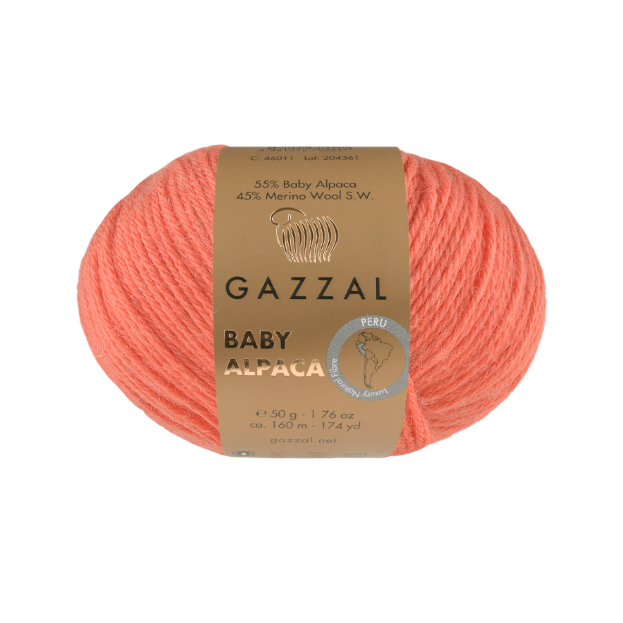 Пряжа Gazzal Baby Alpaca 46030