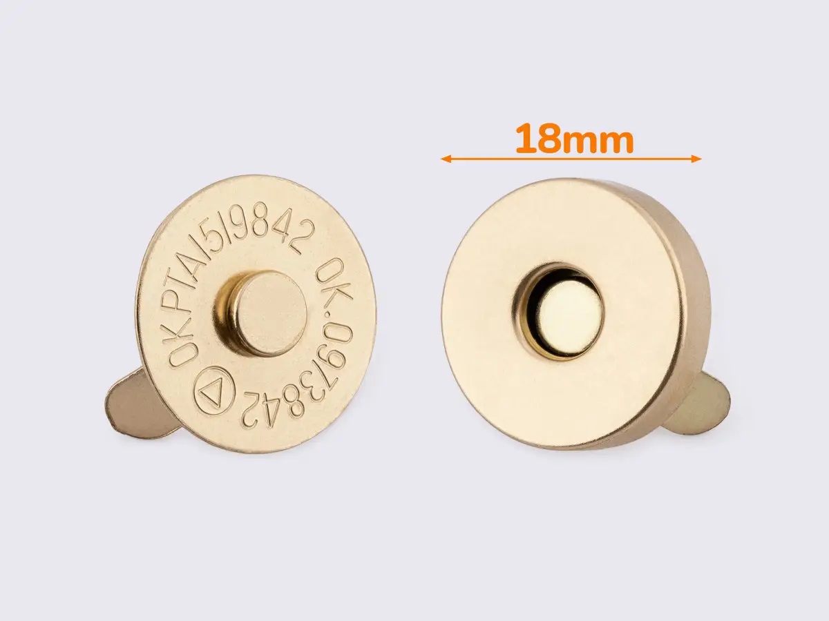 Магніт 65-302 золото 18*4 мм (26386)