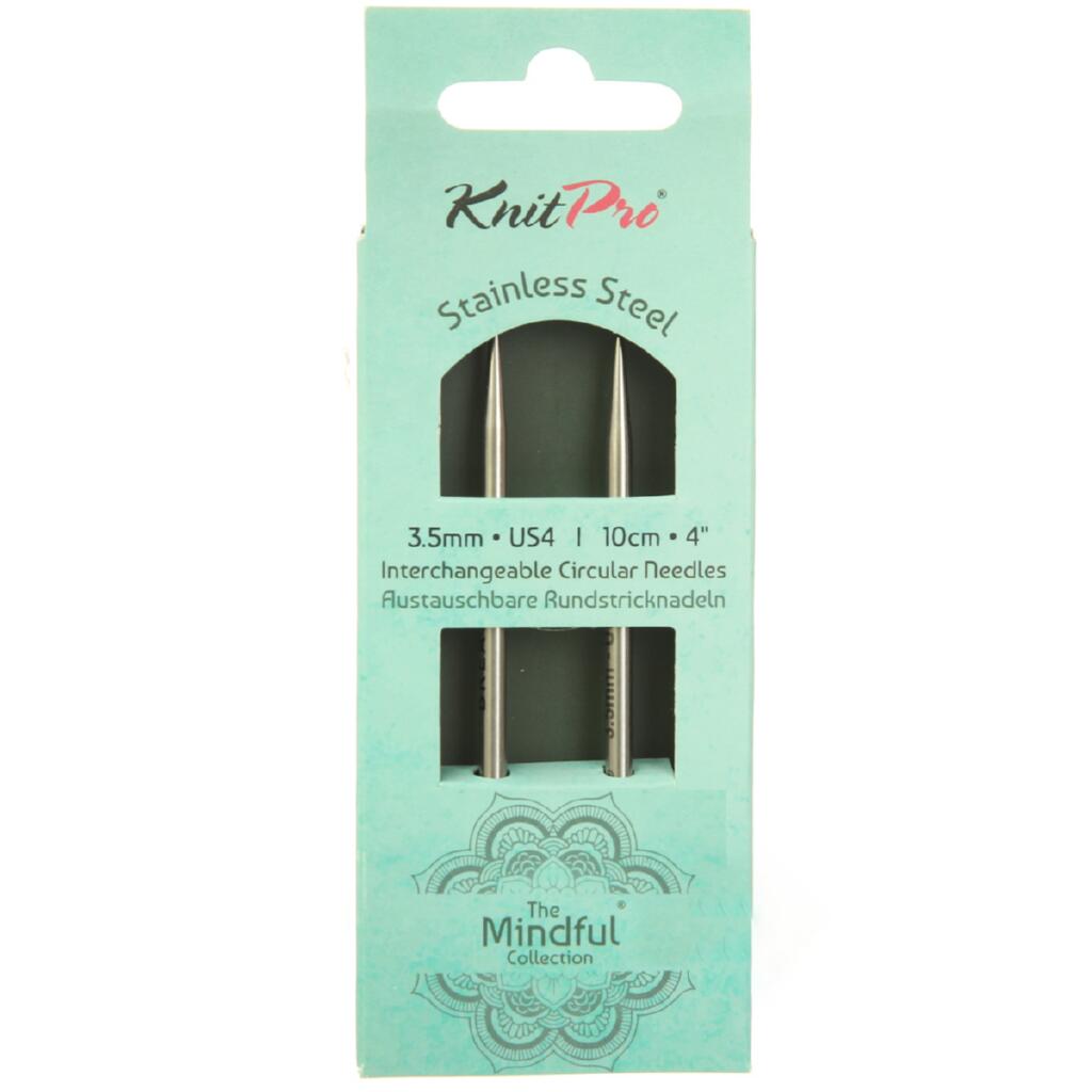 Спиці розбірні 3,5мм 10см Mindful Collection KnitPro 36173