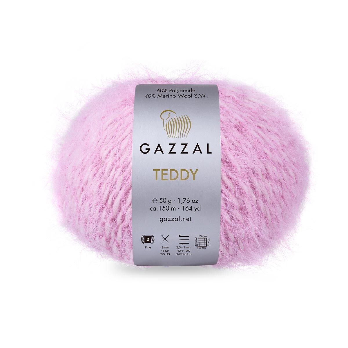 Пряжа Gazzal Teddy 6547