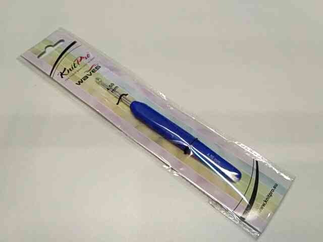 Крючок 4,5мм 13см с ручкой Waves Bluebell KnitPro 30910