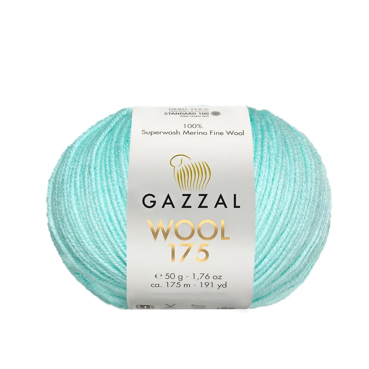 Пряжа Gazzal Wool 175 321