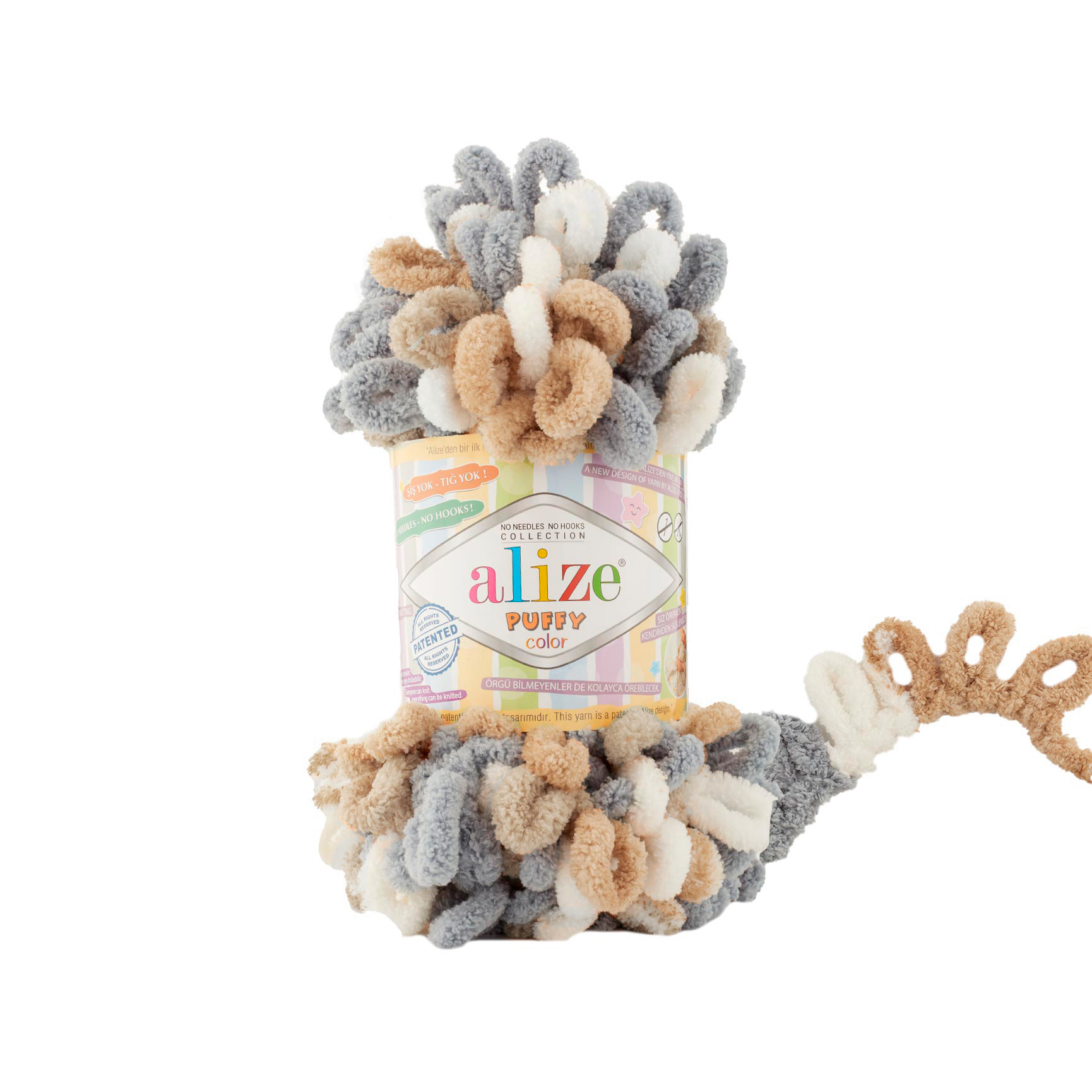Пряжа Alize Puffy Color 6395
