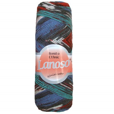 Пряжа Lanoso Bonito Ethnic 1207