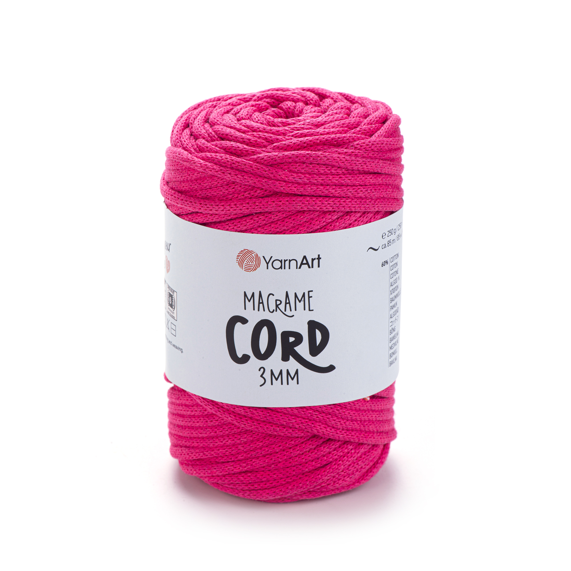 Пряжа YarnArt Macrame Cord 3mm 803