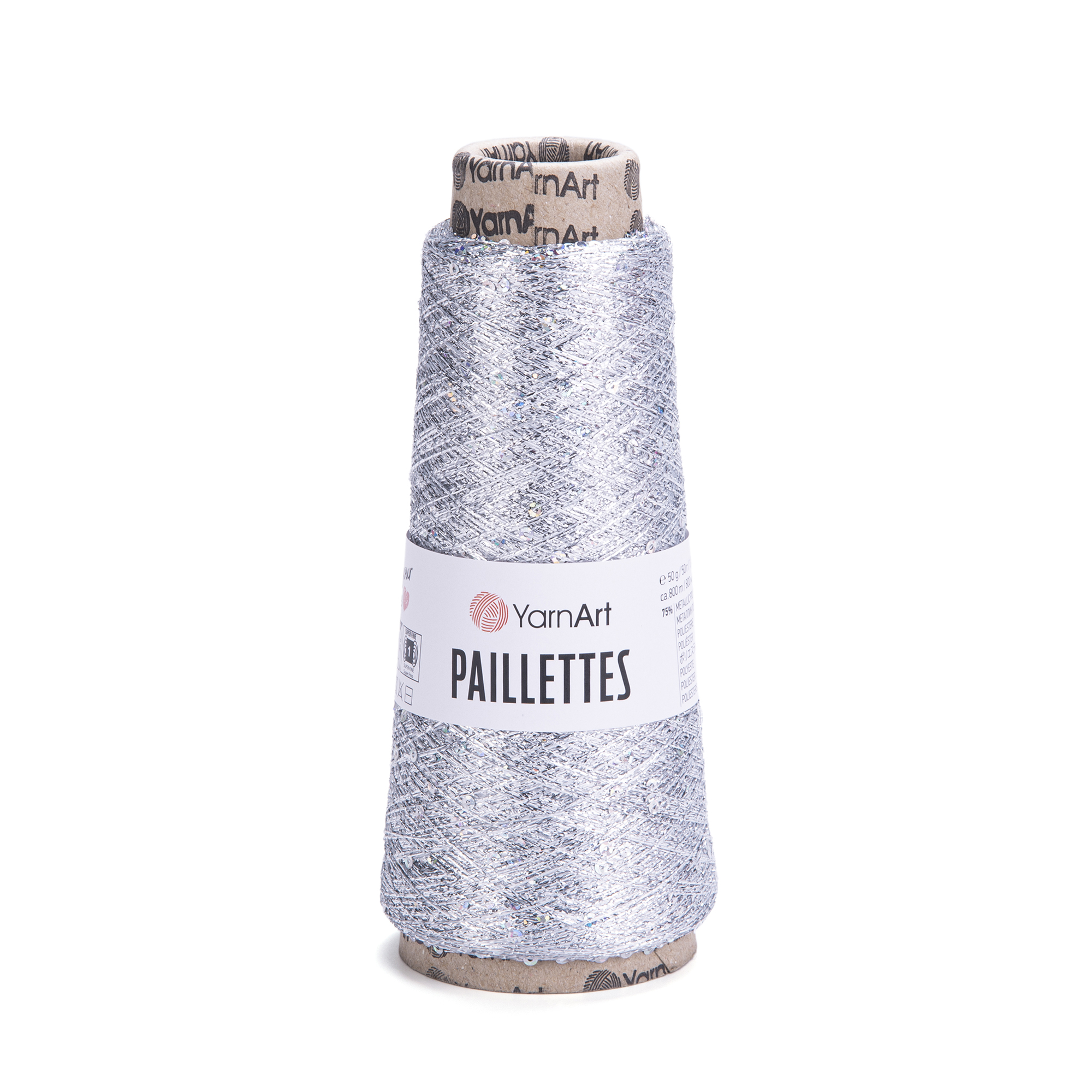 Пряжа YarnArt Paillettes 8001