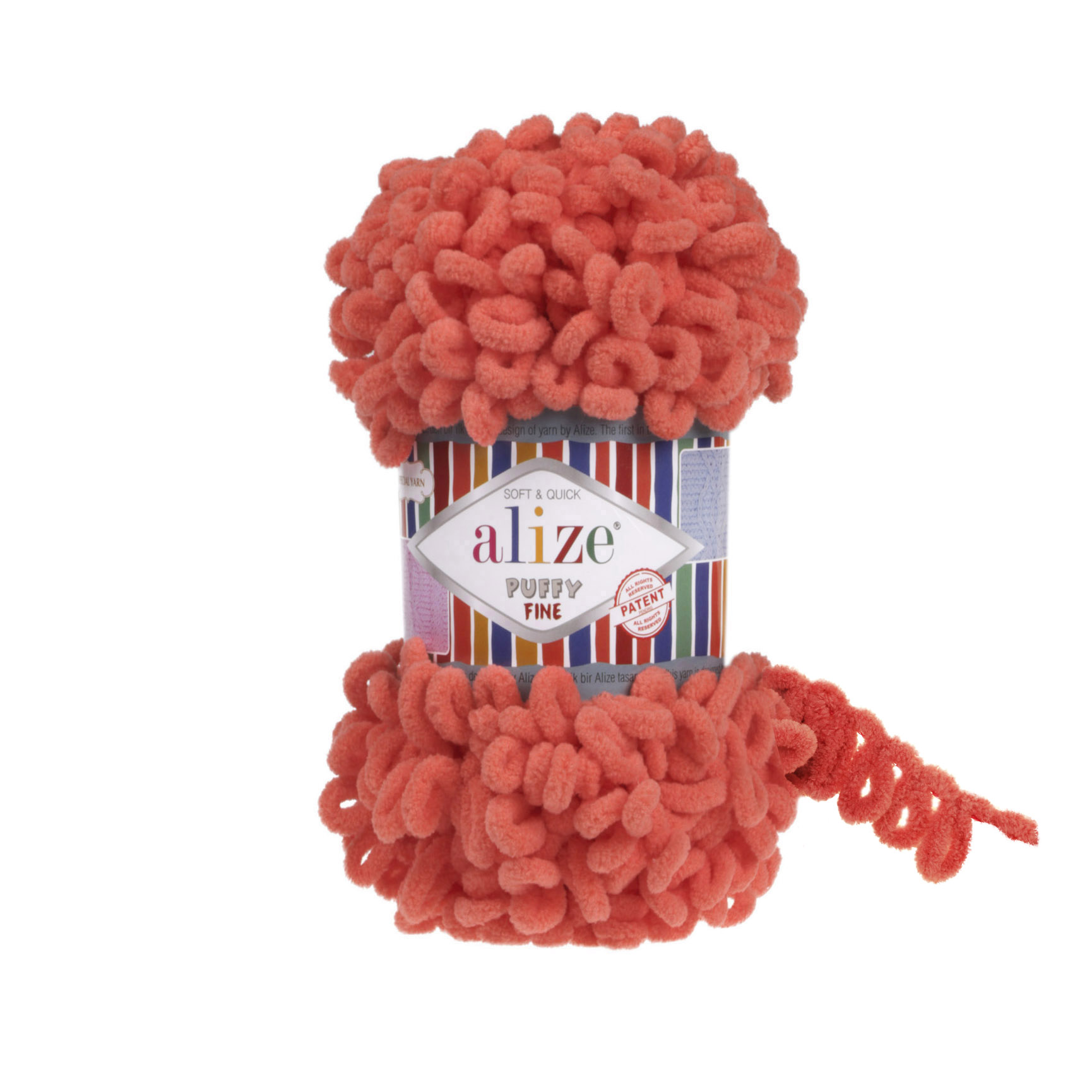 Пряжа Alize Puffy Fine 526